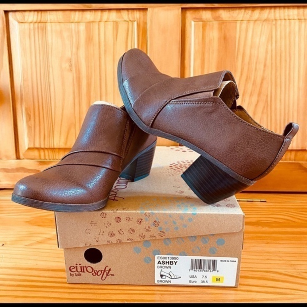 NIB-Eurosoft Brown Ashby Bootie